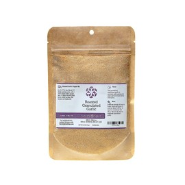 Savory Spice Roasted Granulated Garlic - Roasted Garlic Seasoning Powder (1/2 Cup Bag - Net: 2.3 oz)