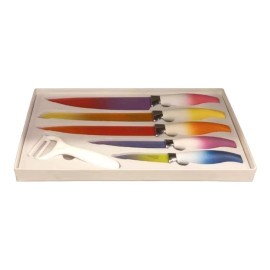 Drowcook Juego De Cuchillos Antiadherentes Multicolor