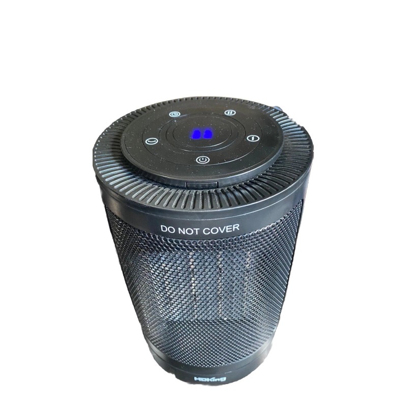 HDKing Desk Heater 750/1500W Heater And Fan, Timer, Tip Over