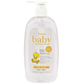 Kumano Yushi Tweety Baby Oil, 10.1 fl oz (300 ml)