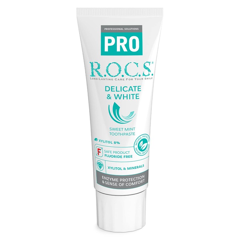 Rocks PRO Teething Delicate Whitening Sweet Mint Flavors, 3.3 oz