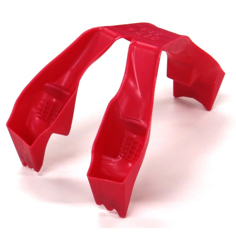 TRONGS Finger Tongs, Yubisaki Tongs, Red Claws, Set of 4,