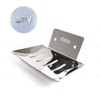 Bathroom Modern Soap Holder Wall Mounted Drainage Stainless Steel Soap
