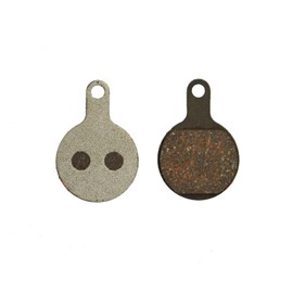 EBC Brakes CFA615 Disc Brake Pads, Compatible with Tektro Lyra/IOX.11, Red – Organic (Soft)