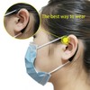 OKAICEN Soft Silicone Earloop Ear Protector Relieve Ear Discomfort Anti-Slip