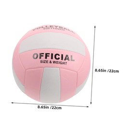 BESPORTBLE Standard 5 Volleyball for Indoor Competition Training Soft Material Elastic