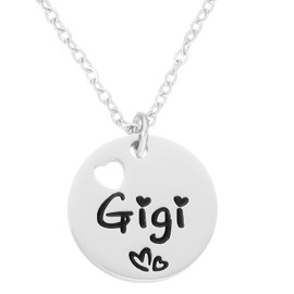 HUTIMY Gigi Jewelry for Women Grandma Grandmother Birthday Gift for Gigi Necklace