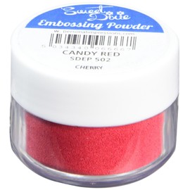 Sweet Dixie Embossing Powder Candy Red (Cherry), Synthetic Material, 4 x 4 x 3 cm