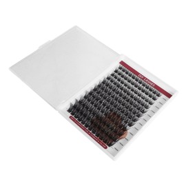 Mikinona Chic DIY Eyelash Extensions Kit Curl Lash Clusters for Versatile Makeup Styles Portable Storage Easy Application Soft Realistic Individual Lashes for Women