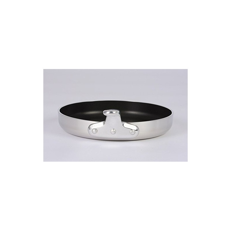 Nakao Aluminum Manufacturing N-163 Ham Egg Pan, Medium Deep, 7.1