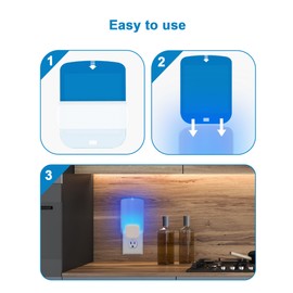 20 Pcs Refill Cartridges for Stem Flying Insect Light Trap, Replacement Glue Card Compatible with Wondercide Indoor Plug-in Blue Light Trap for Fly Bug Mosquito Gnat