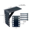 Olamochi Trailer Step Boat Yacht Trailer Step Carbon Steel Step