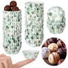 600 count Green Mini Cupcake Wrappers Liners for Baking Greenery