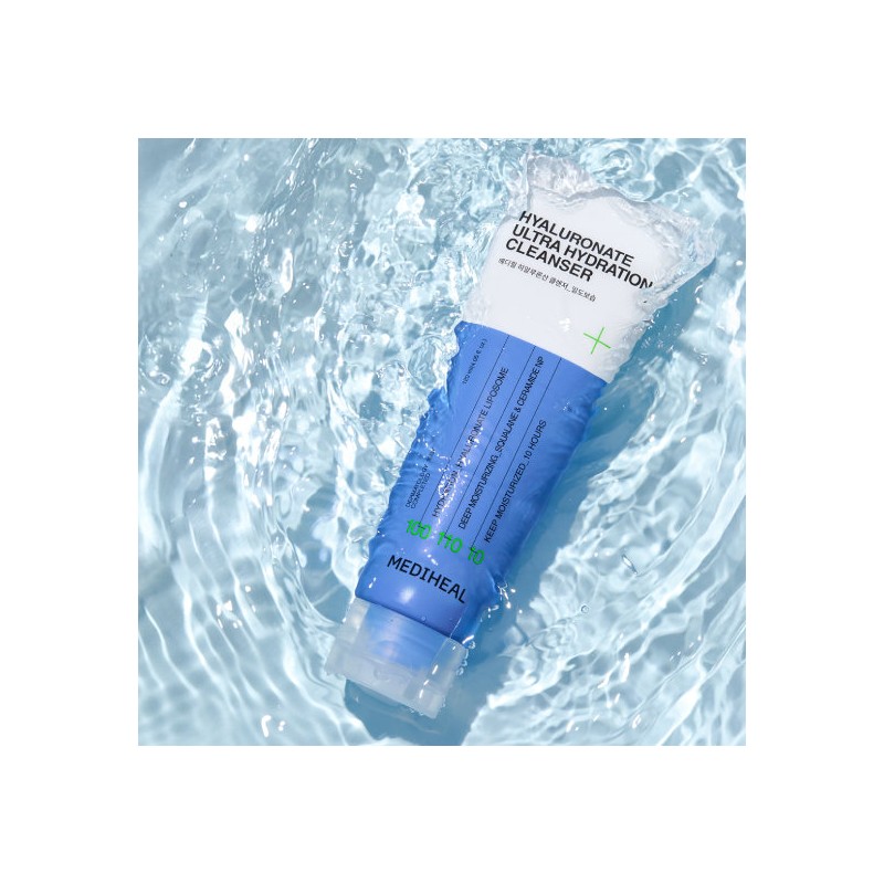 Mediheal (Free Serum Sachet) 1+1 Hyaluronic Acid Density Moisturizing Cleanser