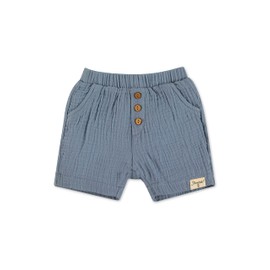 Sterntaler Baby Boys Summer 2-Piece Muslin Set Summer, lightblue