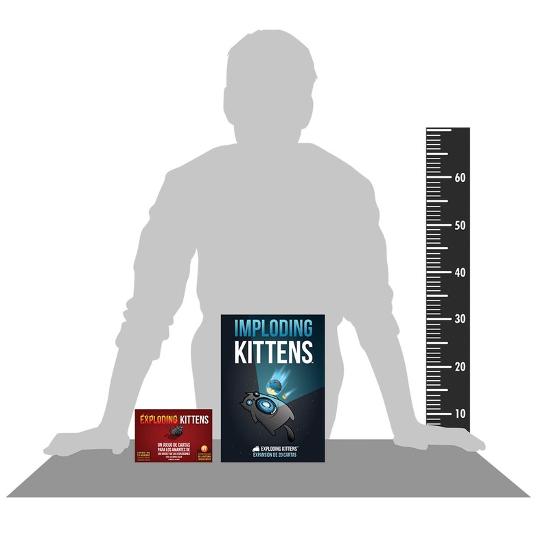 Exploding Kittens Imploding Kittens Expansion Card Game for Cat Lovers