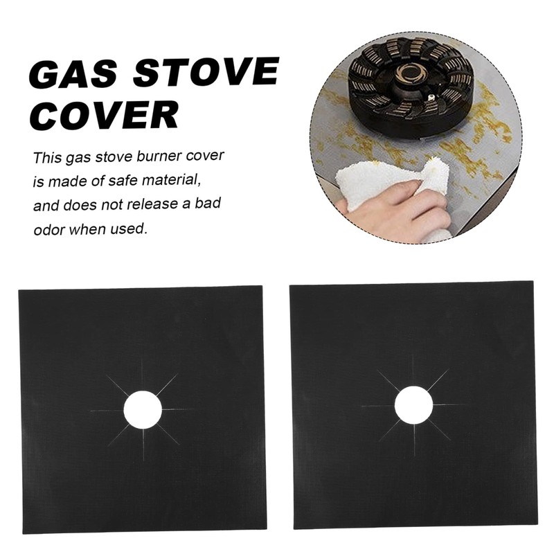 Cabilock Gas Stove Range Protector Non-stick Material Heat Resistant Stove