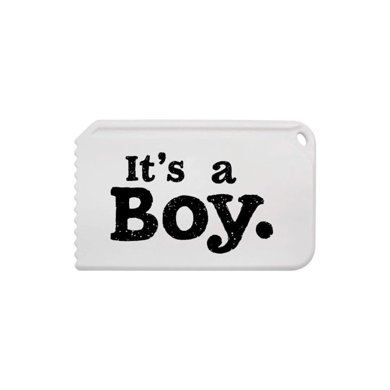 Azeeda 'It's A Boy ' Plastic Ice Scraper (IC00040128)