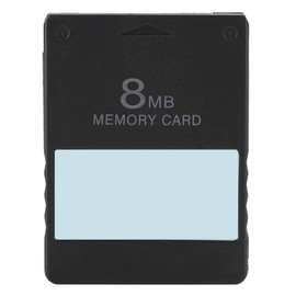 Hard Disk Game Boot Memory Card Professional FreeMcBoot FMCB 1.953 Memory Card Game Data Saver Just Plug and Play for Console(8M Black)