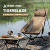 OneTigris Tigerblade High Back Camping Chair with Pillow Design, Comfortable
