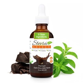 Stevia Select Dark Chocolate Pure Flavored Liquid Stevia – Zero Calorie Coffee, Tea, Drink & Baking Sweetener, All-Natural, No Erythritol, Keto-Friendly Sugar Alternative, 300 Servings – 2 Oz (1 Pack)