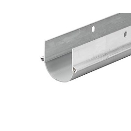 Universal Door Bottom for Any Thickness Door Up to 1 3/4" Covers Gaps from 1/4" to 1" (Grey)