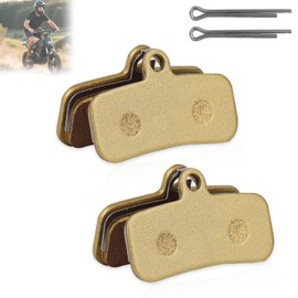 2 x Front and Rear Brake Pads, Metal Replacement Disc Brake Pads for Surron Light Bee X/S Segway X160 X260 Talaria Sting R MX3 MX4 Electric Dirt Bike Parts Accessories