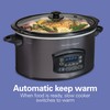 Hamilton Beach Programmable Defrost Slow Cooker, Temperature Probe, 6 Quart