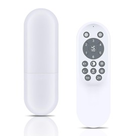 WDZP New Remote Control for TRIBILLION 20'' Low Profile Ceiling Fan with Lights & AHAWILL JX-215 OCLF244 JX-CLF 255-Wall & KINDLOV 233CFL ‎CLF233 CLF-BLACK-220 and More