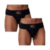 Just Rider Hernia supporter For Gym (Pack Of 2) (black,