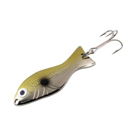 Original AL's Goldfish Northern Edition G400-3/4 oz. with 1/0 Treble Hook (Silver Yellow)