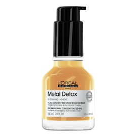 Aceite Fortalecedor L'oreál Profesionnel Metal Detox 50 Ml
