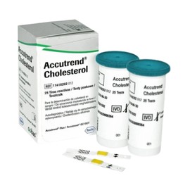 ACCUTREND - Tiras Reactivas para Triglicéridos Caja con 25 Tiras
