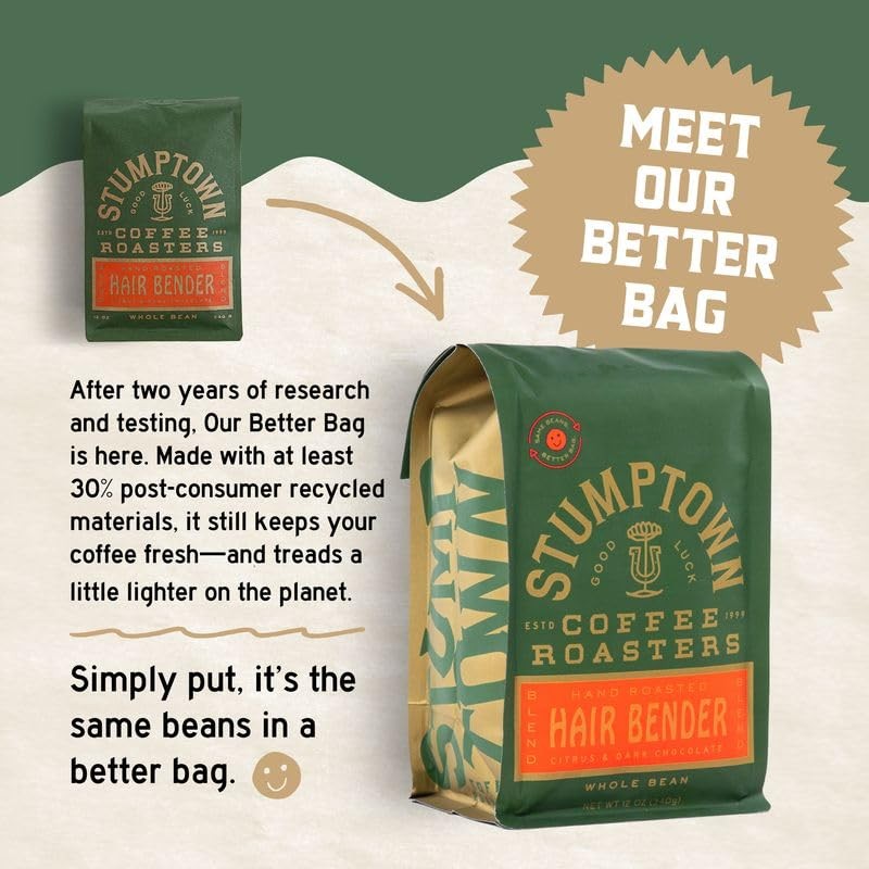 Stumptown Coffee Roasters, Medium Roast Whole Bean Coffee - Hair