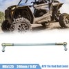 X AUTOHAUX 2pcs M8 240mm Steering Tie Rod for 50cc