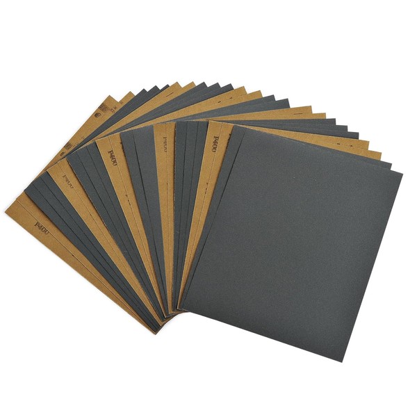 25 PCS 400 Grit Wet Dry Sandpaper, 9 x 11