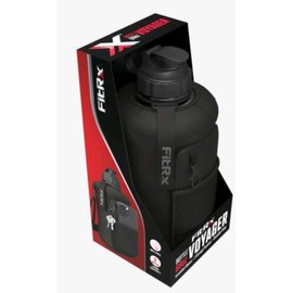 FitRx Voyager Water Bottle, 68oz Water Jug with Neoprene Sleeve - NEW