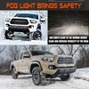 DRFG LED Fog Lights with Daytime Running Lights for Tacoma
