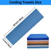 Jueerun Cooling Towel (40"x12") for Sweat 4pcs Sweat Towels Cooling