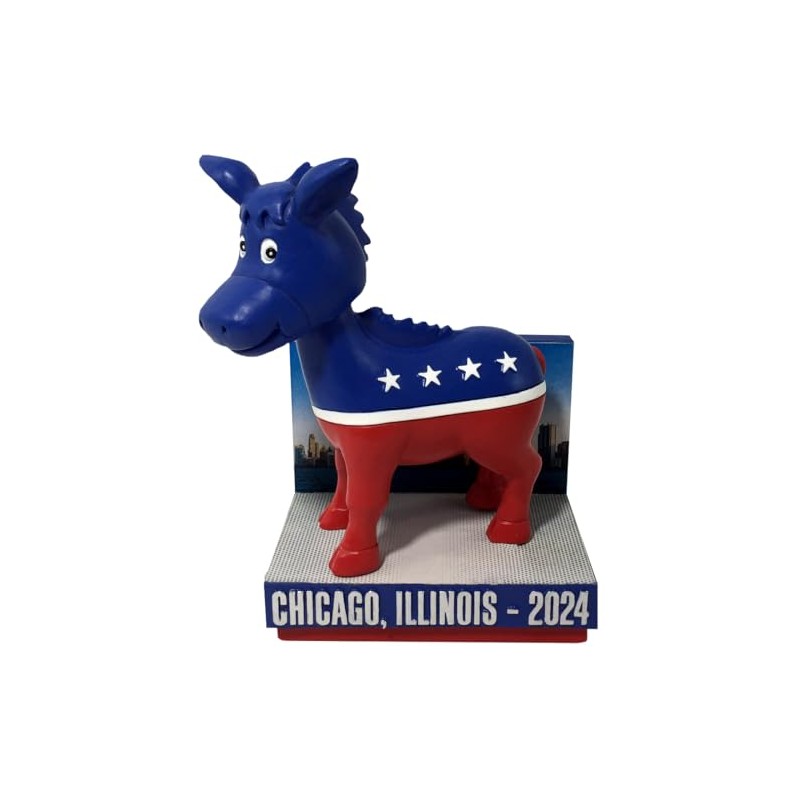 2024 Democratic Donkey 2024 Democratic National Convention Chicago Bobblehead