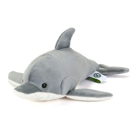 カロラータ ハンドウイルカ ぬいぐるみ (ねそべりシリーズ/やさしい手触り) リアル イルカ 動物 おもちゃ お人形 ギフト プレゼント 誕生日 (検針2度済み) / クリスマス クリスマスプレゼント