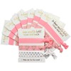 Bachelorette to Bride 10 x 3-Pack Hair Ties - Bachelorette