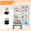 PATIKIL Mini Fridge Stand, 4 Strong Feet Laundry Stand Base