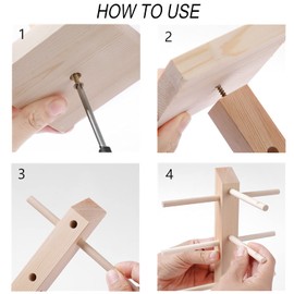 Wooden Sunglass Rack, 12 Pair Wood Sunglass Display Stand Frame Glasses Holder Organizer for Home or Glasses Shop Display,16.81 x 13.58 x 5.62 inches (6 Tier)