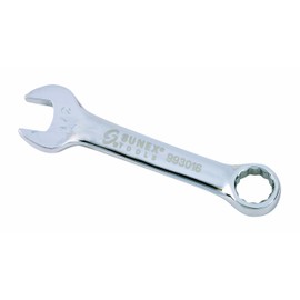 Sunex 993014 7/16" Fully Polished Stubby Combination Wrench