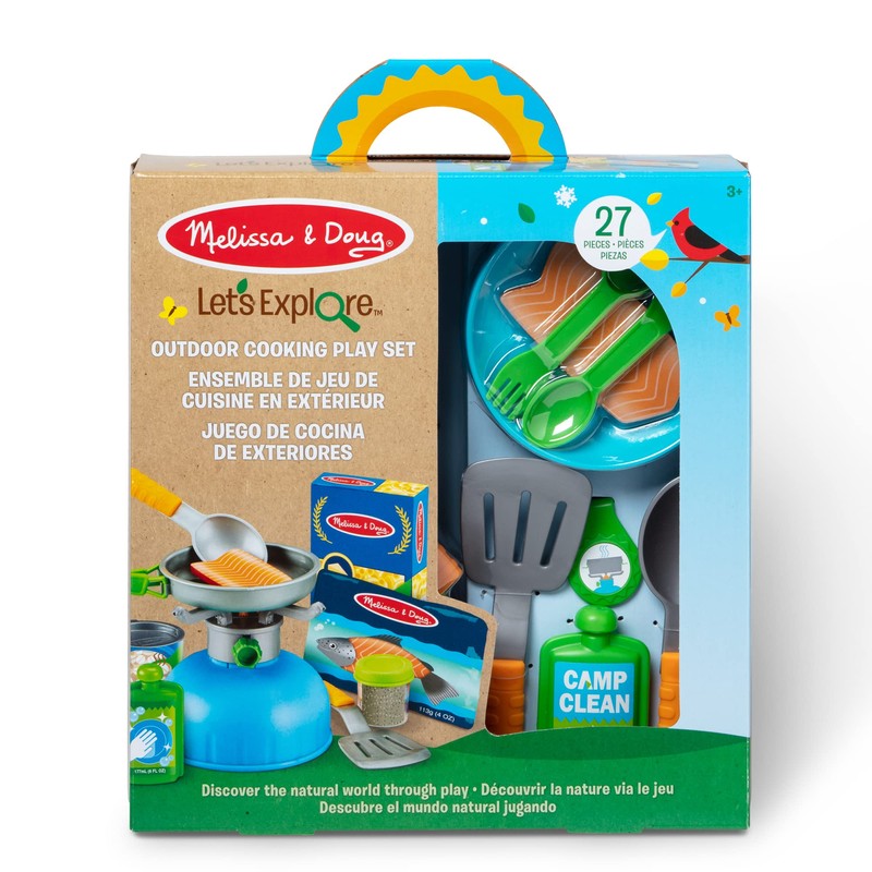 Melissa & Doug Let's Explore Juego de Cocina al Aire