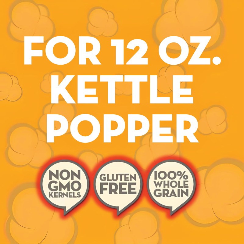 JOLLY TIME All in One Popcorn Kit, Portion Packets with