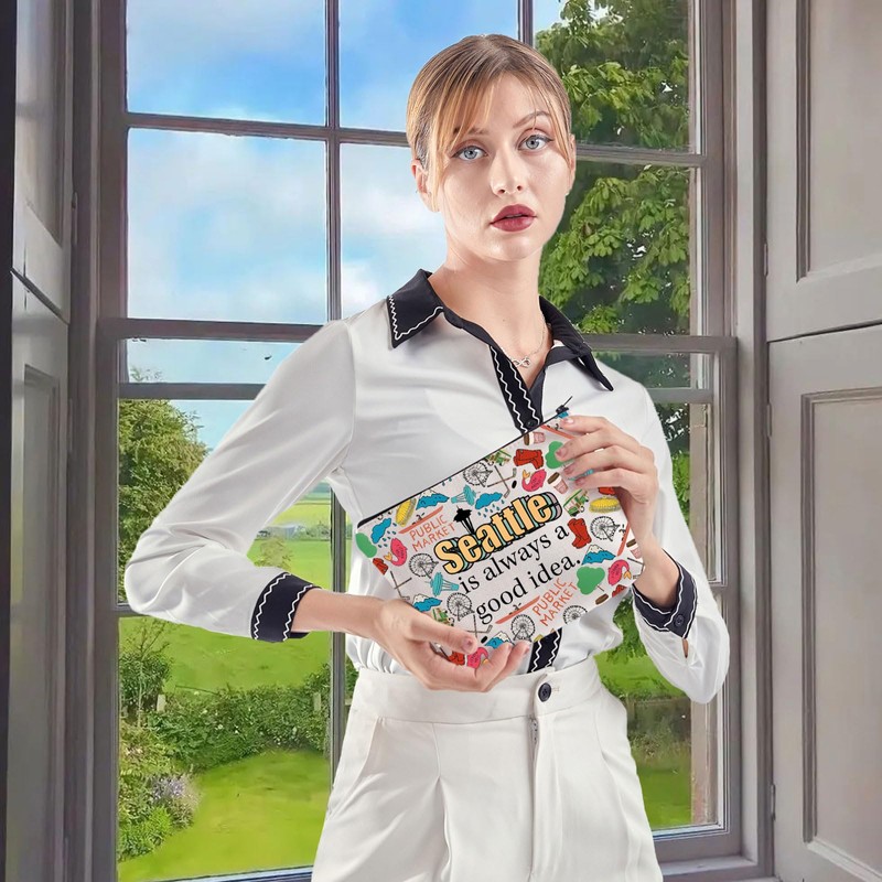 WCGXKO Seattle Washington Gift Seattle Welcome Bag Seattle Beach Gift