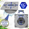Floor Drain 150 x 150 mm Vertical with Square Grid