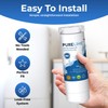 Pureline XWF Refrigerator Water Filter, Replacement for GE XWF, NSF-42